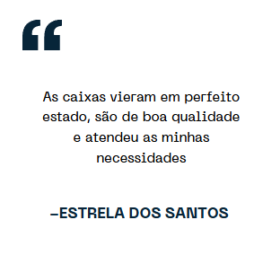 Depoimento de cliente da Fênix Caixas