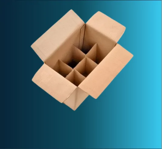 Caixa com divisória